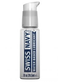 Лубрикант Swiss Navy Water Based Lube на водной основе - 29,5 мл. - Swiss navy - купить с доставкой в Люберцах