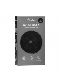 Черная веревка для бондажа Easytoys Bondage Rope - 5 м. - Easy toys - купить с доставкой в Люберцах