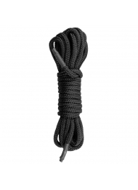 Черная веревка для бондажа Easytoys Bondage Rope - 5 м. - Easy toys - купить с доставкой в Люберцах