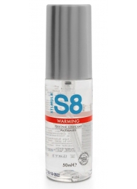 Cогревающий лубрикант на водной основе Stimul8 Warming Lube - 50 мл. - Stimul8 - купить с доставкой в Люберцах