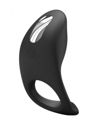 Черное перезаряжаемое эрекционное кольцо Gemma - Baile - в Люберцах купить с доставкой