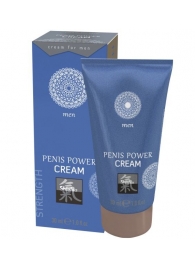 Возбуждающий крем для мужчин Penis Power Cream - 30 мл. - Shiatsu - купить с доставкой в Люберцах