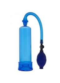 Синяя вакуумная помпа MENZSTUFF PENIS ENLARGER - Dream Toys - в Люберцах купить с доставкой