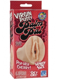 Мастурбатор-вагина Virgin Pussy ULTRASKYN Palm Pal - Doc Johnson - в Люберцах купить с доставкой