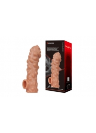 Насадка на фаллос с крупными бугорками EXTREME SLEEVE - 15,6 см. - KOKOS - в Люберцах купить с доставкой