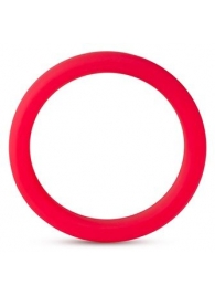 Красное эрекционное кольцо Silicone Go Pro Cock Ring - Blush Novelties - в Люберцах купить с доставкой
