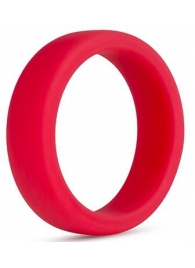 Красное эрекционное кольцо Silicone Go Pro Cock Ring - Blush Novelties - в Люберцах купить с доставкой