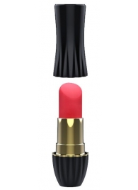 Клиторальный стимулятор-помада LIPSTICK - 9,3 см. - Dream Toys - купить с доставкой в Люберцах