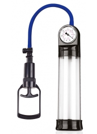 Прозрачная вакуумная помпа Sex Expert с манометром - Sex Expert - в Люберцах купить с доставкой