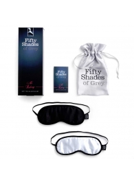 Набор из двух масок на глаза Soft Blindfold Twin Pack - Fifty Shades of Grey - купить с доставкой в Люберцах