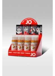 Лубрикант с ароматом персика JO Flavored Peachy Lips - 30 мл. - System JO - купить с доставкой в Люберцах