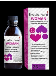 Женский биогенный концентрат для повышения либидо Erotic hard Woman - 250 мл. - Erotic Hard - купить с доставкой в Люберцах