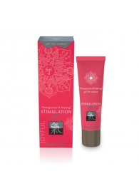Возбуждающий интимный гель для двоих STIMULATION GEL Pomegranate   Nutmeg - 30 мл. - Shiatsu - купить с доставкой в Люберцах