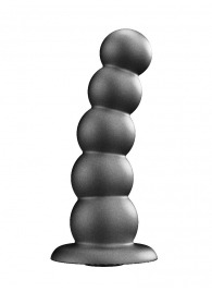 Черная насадка-плаг на харнесс PLATINUM 9 - 24 см. - LOVETOY (А-Полимер) - купить с доставкой в Люберцах