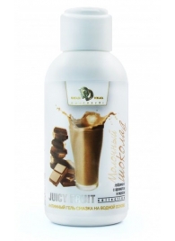 Интимный гель-смазка JUICY FRUIT с ароматом молочного шоколада - 100 мл. - БиоМед - купить с доставкой в Люберцах