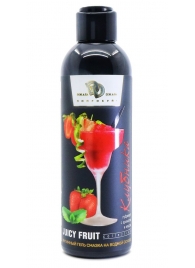 Интимный гель-смазка JUICY FRUIT с ароматом клубники - 200 мл. - БиоМед - купить с доставкой в Люберцах