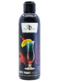 Интимный гель-смазка JUICY FRUIT с ароматом энергетика - 200 мл. - БиоМед - купить с доставкой в Люберцах