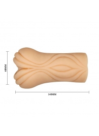 Телесный мастурбатор-вагина Louise - Baile - в Люберцах купить с доставкой