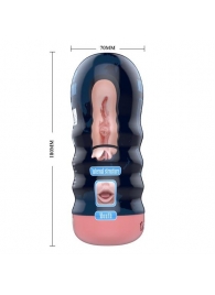 Мастурбатор-ротик Vacuum Cup Masturbator - Baile - в Люберцах купить с доставкой