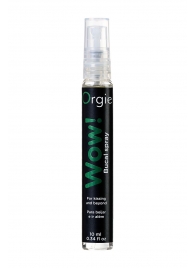 Оральный спрей Orgie WOW! Blowjob Spray с охлаждающим и возбуждающим эффектом - 10 мл. - ORGIE - купить с доставкой в Люберцах