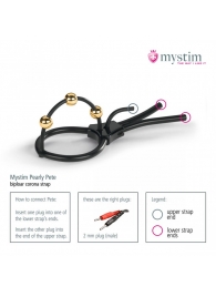 Утяжка под головку для электростимулятора Pearly Pete - MyStim - купить с доставкой в Люберцах