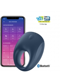 Эрекционное кольцо Satisfyer Strong One с возможностью управления через приложение - Satisfyer - в Люберцах купить с доставкой