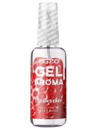 Интимный лубрикант EGZO AROMA с ароматом клубники - 50 мл. - EGZO - купить с доставкой в Люберцах