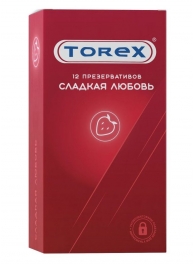 Презервативы Torex  Сладкая любовь  с ароматом клубники - 12 шт. - Torex - купить с доставкой в Люберцах