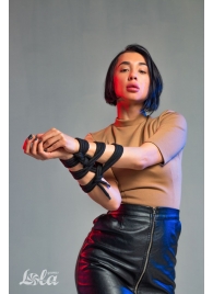 Черная веревка Do Not Disturb - 5 м. - Lola Games - купить с доставкой в Люберцах