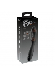 Черный вибромассажер простаты P-Spot - 23,5 см. - Orion - в Люберцах купить с доставкой