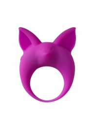 Фиолетовое эрекционное кольцо Kitten Kyle - Lola Games - в Люберцах купить с доставкой