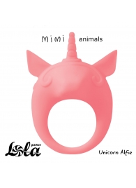 Оранжевое эрекционное кольцо Unicorn Alfie - Lola Games - в Люберцах купить с доставкой