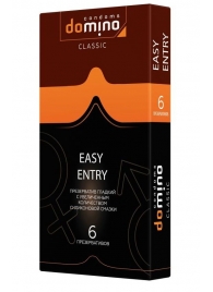 Презервативы с увеличенным количеством смазки DOMINO Easy Entry - 6 шт. - Domino - купить с доставкой в Люберцах
