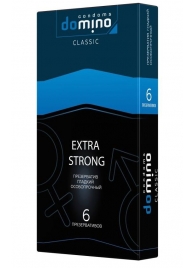 Суперпрочные презервативы DOMINO Extra Strong - 6 шт. - Domino - купить с доставкой в Люберцах