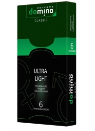 Супертонкие презервативы DOMINO Ultra Light - 6 шт. - Domino - купить с доставкой в Люберцах