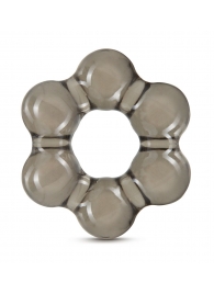 Дымчатое эрекционное кольцо Stay Hard Thick Bead Cock Ring - Blush Novelties - в Люберцах купить с доставкой