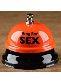 Настольный звонок RING FOR SEX - Сима-Ленд - купить с доставкой в Люберцах