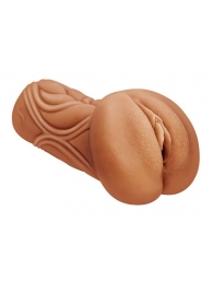 Кофейный мастурбатор-вагина Dumpling - Lola Games - в Люберцах купить с доставкой