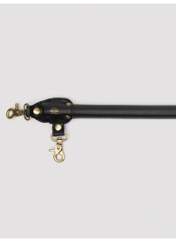 Черная распорка для ног Bound to You Faux Leather Spreader Bar - 50,8 см. - Fifty Shades of Grey - купить с доставкой в Люберцах