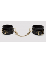 Черные оковы на ноги Bound to You Faux Leather Ankle Cuffs - Fifty Shades of Grey - купить с доставкой в Люберцах