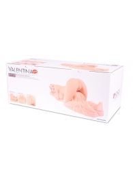Мастурбатор-полуторс Valentina с двойным слоем материала - KOKOS - в Люберцах купить с доставкой