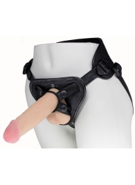 Пояс харнесс BEST UNI strap с 2 насадками - 18 и 22 см. - LOVETOY (А-Полимер) - купить с доставкой в Люберцах