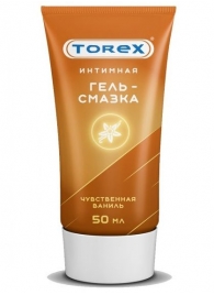 Смазка на водной основе TOREX  Чувственная ваниль  - 50 мл. - Torex - купить с доставкой в Люберцах