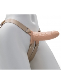 Телесный мужской парапротез MEN STYLE - 15 см. - LOVETOY (А-Полимер) - купить с доставкой в Люберцах