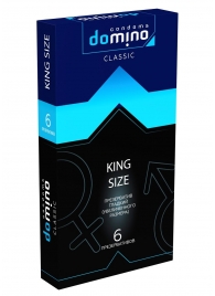 Презервативы увеличенного размера DOMINO Classic King size - 6 шт. - Domino - купить с доставкой в Люберцах