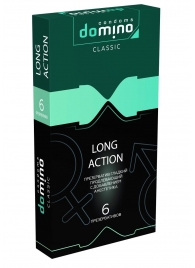 Презервативы с пролонгирующим эффектом DOMINO Classic Long action - 6 шт. - Domino - купить с доставкой в Люберцах