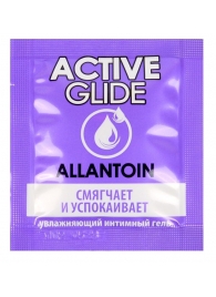 Лубрикант на водной основе Active Glide с аллантоином - 3 гр. - Биоритм - купить с доставкой в Люберцах