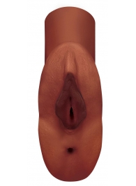 Коричневый мастурбатор Perfect Pussy Double Stroker - Pipedream - в Люберцах купить с доставкой