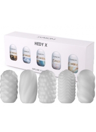 Набор из 5 мастурбаторов Hedy X5 Mixed - Svakom - в Люберцах купить с доставкой