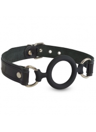 Силиконовый кляп-рамка на кожаных ремешках - Sitabella - купить с доставкой в Люберцах